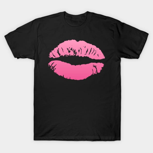 Kissy Lipstick Stain T-Shirt by LaurenPatrick